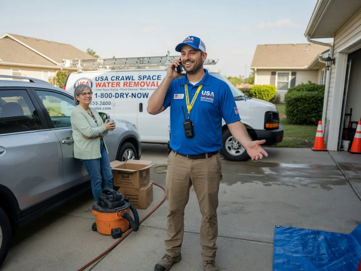 Crawl Space Water Removal Warsaw, NC FAQs
